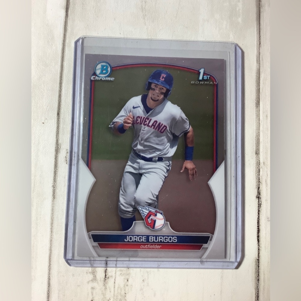 Jorge Burgos 1st Bowman card BCP-98 Chrome